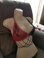 Harley Quinn Small Bikini with Chains Chainmail Costume Piece