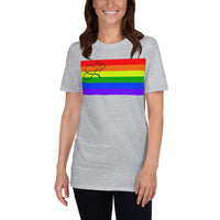 "LGBTQ - Infinity Heart Pride Flag" T-Shirt