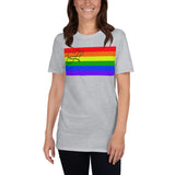 "LGBTQ - Infinity Heart Pride Flag" T-Shirt