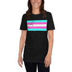 "Transgender - Infinity Heart Pride Flag" T-Shirt